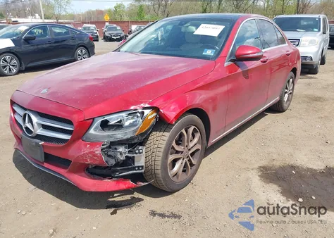2017 Mercedes-Benz C 300 4Matic/Luxury 4Matic/Sport 4Matic from USA, damaged, VIN 55SWF4KB7HU231035